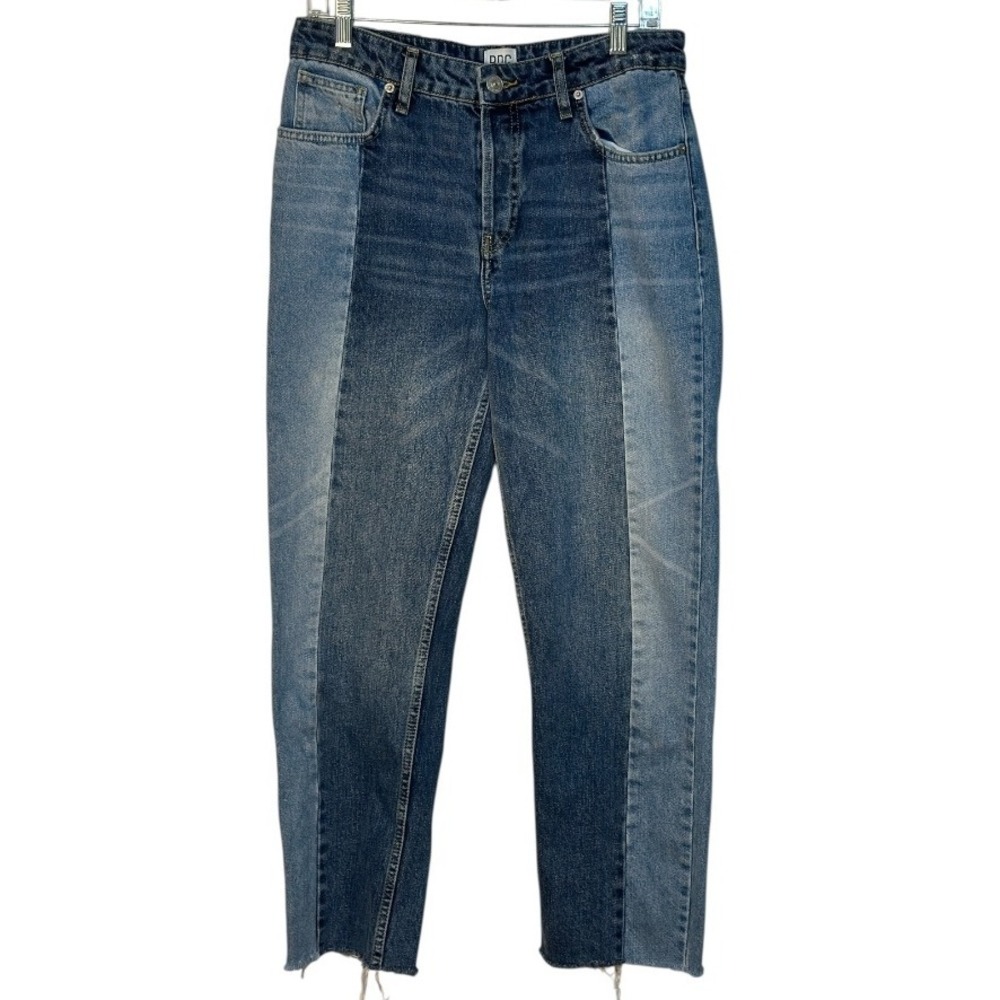 BDG Urban Outfitters Jessie Jeans Two Tone Panel High Rise Cropped Jeans W29 L32